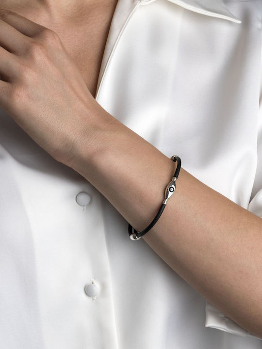 Moero Women's Bracelet with design Eye made of Silver