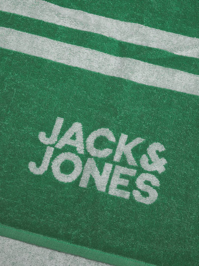 Jack & Jones Πετσέτα Θαλάσσης Βαμβακερή Πράσινη