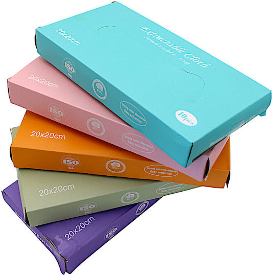Set of Microfiber Cleaning Cloths 10 Pieces 20x20cm 1kat39