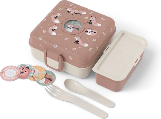 Monbento Set de mâncare pentru copii din silicon 0.85lt x x 7buc