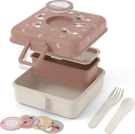 Monbento Set de mâncare pentru copii din silicon 0.85lt x x 7buc
