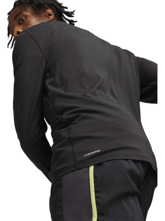 PUMA Cloudspun Μπλούζα Μαύρη