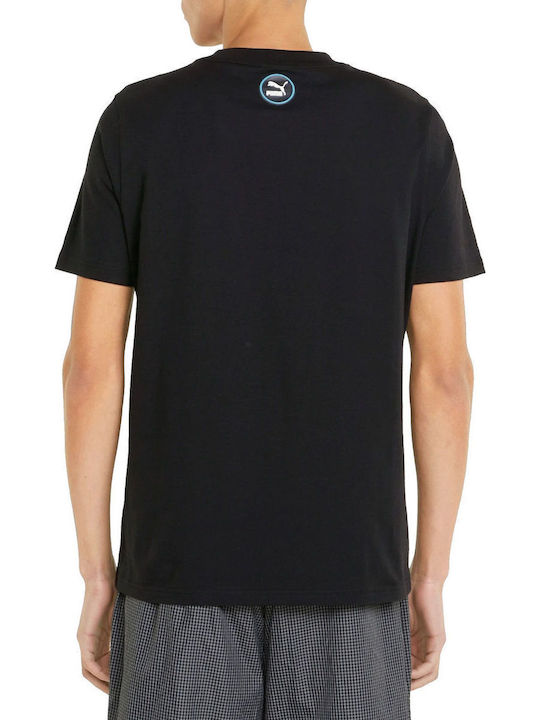 PUMA T-shirt Μαύρο