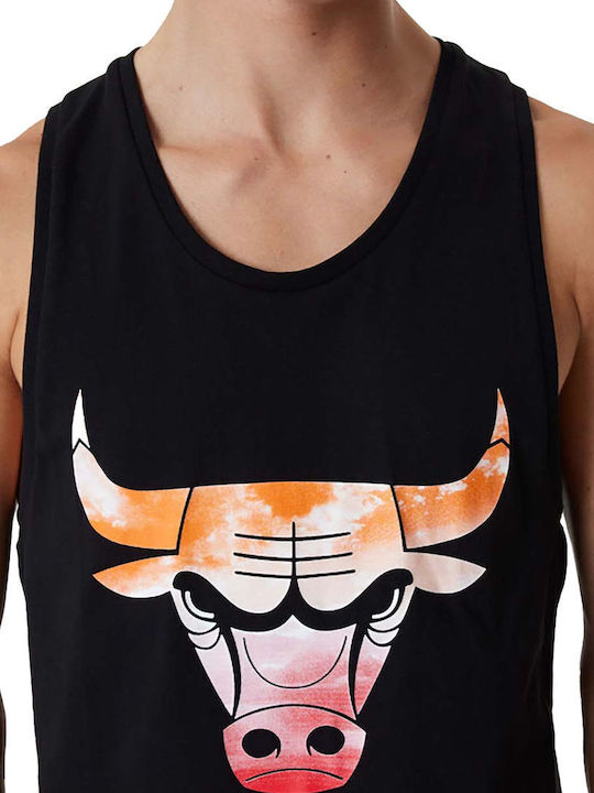 Chicago Bulls Nba Αθλητικό T-shirt Black