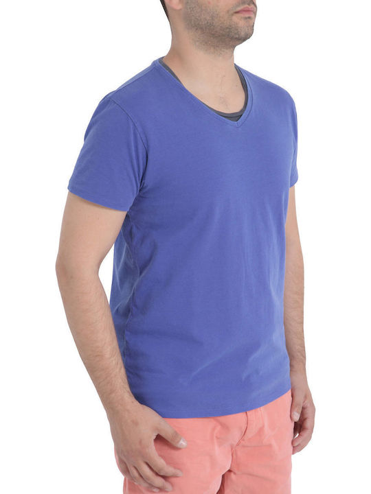 Two In One T-shirt Blue