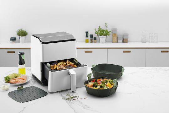 Lekue Силиконова Форма Зелена L 22x22x8.5cm Air Fryer