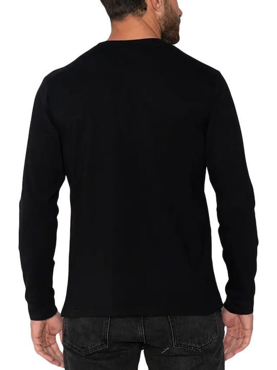 Orlando Long Sleeve Blouse Black