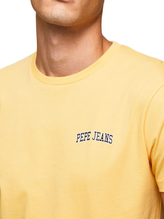 T-shirt Κίτρινο