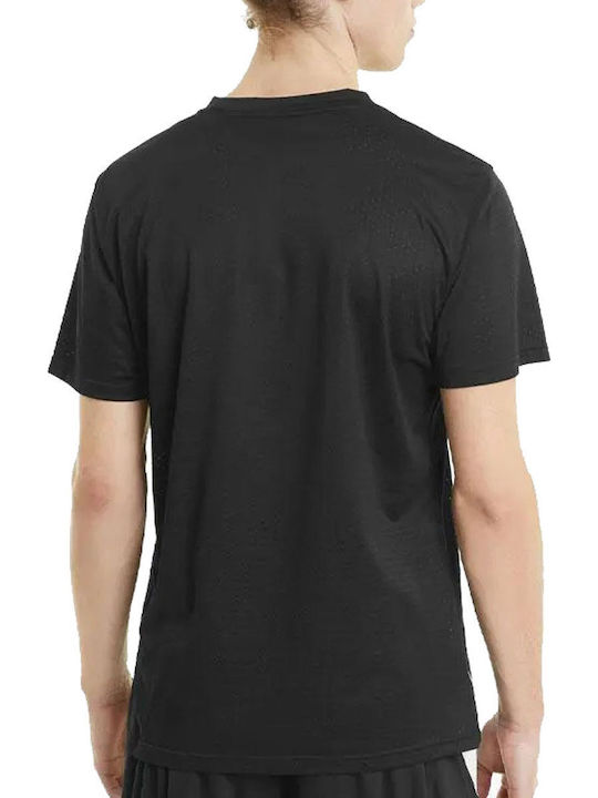 PUMA Herrenblusen Kurzarm T-Shirt Schwarz PUMA Herrenblusen Kurzarm T-Shirt Schwarz