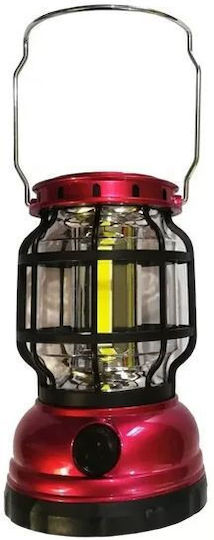 Oem Led Lantern Dimmable Solar Collector Powerbank Function Fuchsia Zj-1990t-fuchsia