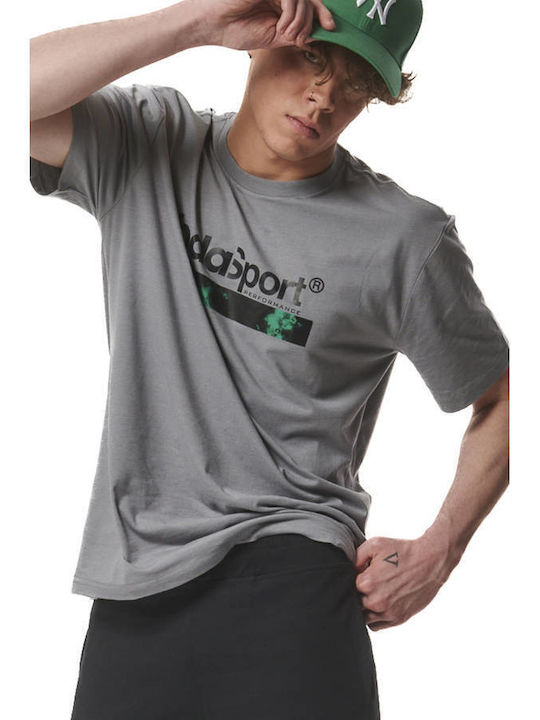 Essential Branded T-shirt Γκρι