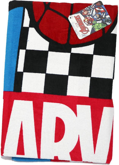 Marvel Comics Cotton Kids' Beach Towel 70x140cm Ye18235 Light Blue 70x140cm