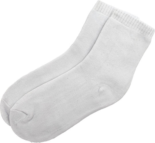 Unisex Jagdsocken Baumwollene Einfarbige Militärische Frotteesocken 1 Paar Nr.36-41 Weiße