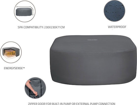Bestway Покривало за басейн 230x230бр 1бр