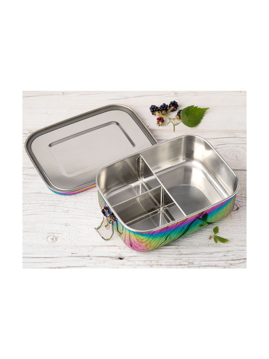 Lekkabox Inox Lunch Box Multicolour 1000ml