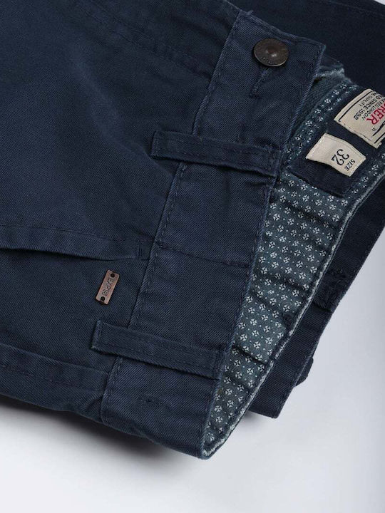 Pantaloni Chino Elastic Blue