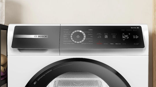 Bosch Serie 8 Uscător de rufe 9kg cu pompă de căldură