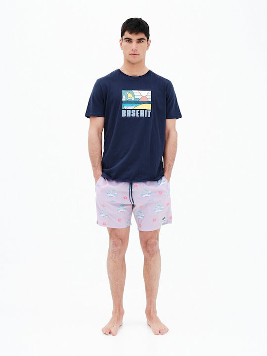 T-shirt Navy Blue Men’s Blouses