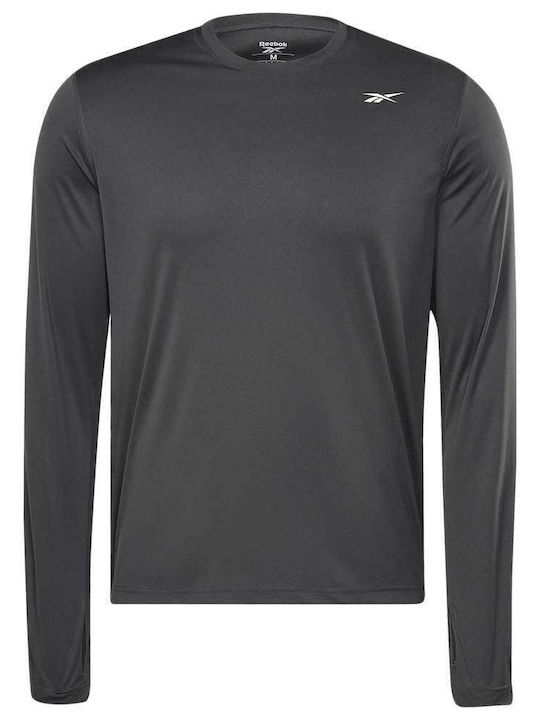 Long Sleeve Tech Αθλητικό T-shirt Night Black