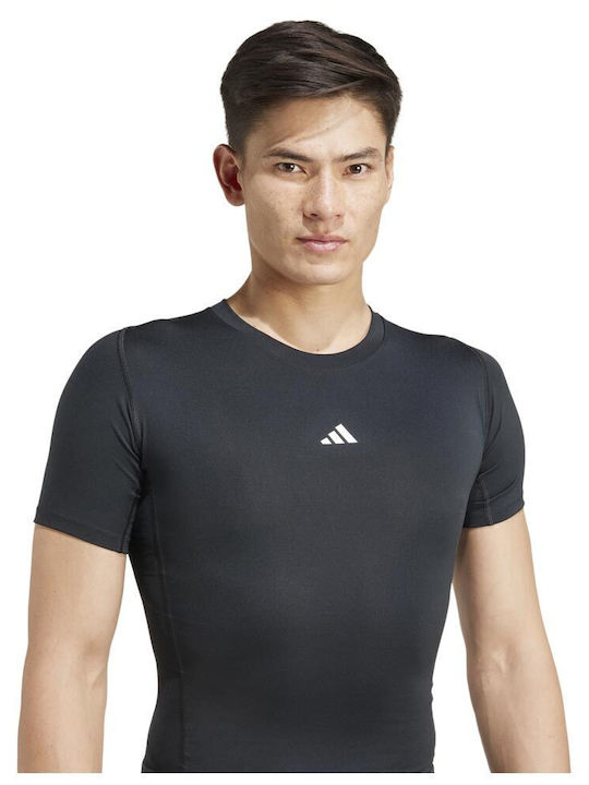 Techfit Aeroready Sportliches T-Shirt Black