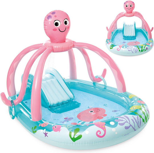 Intex Intex Kinder Schwimmbecken 229l Aufblasbar 234x183x150cm Hellblaue