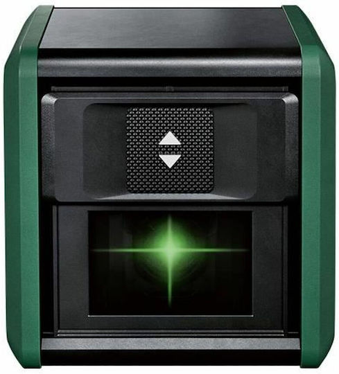 Bosch Γραμμικό Αλφάδι Laser Πράσινης Δέσμης 1.5V με Εύρος Εργασίας 12m
