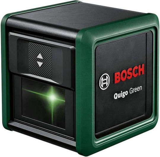 Bosch Γραμμικό Αλφάδι Laser Πράσινης Δέσμης 1.5V με Εύρος Εργασίας 12m