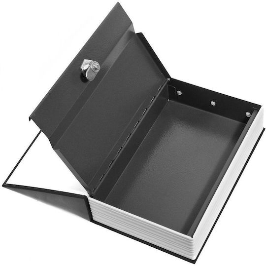 Βιβλίο Χρηματοκιβώτιο 180 X 115 X 55mm Oem Kbs-801 – Μαύρο