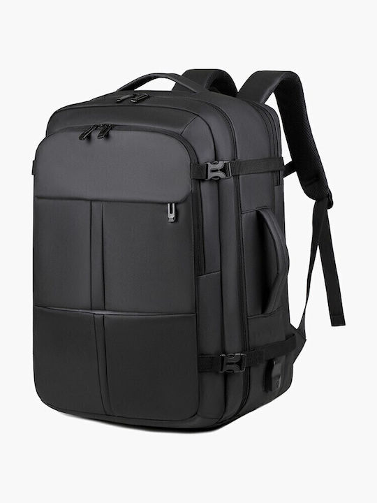 R&J Backpack Waterproof 40lt Black