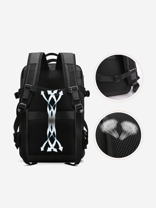 R&J Rucksack Wasserdicht 27Es Schwarz