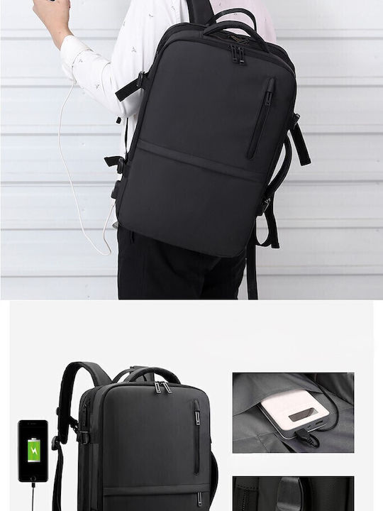 R&J Rucksack Wasserdicht 27Es Schwarz