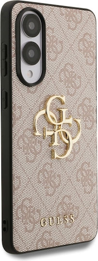 Guess Classic Umschlag Rückseite Metallisch Rosa (Galaxy S25 Edge)
