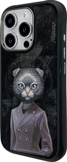 Nimmy Задна корица Силикон / Пластмаса Черен (iPhone 16 Pro Max)