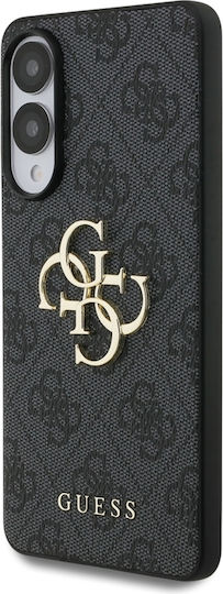 Guess Classic Задна корица Пластмаса / Изкуствена кожа / Метал / Силикон Черен (Galaxy S25 Edge)