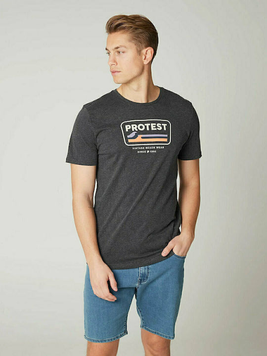 T-shirt Μαύρο