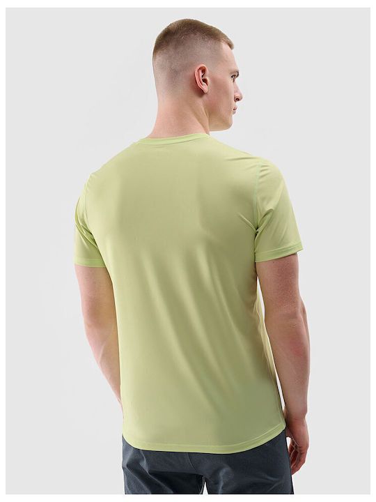 Functional Sportliches T-Shirt Grün