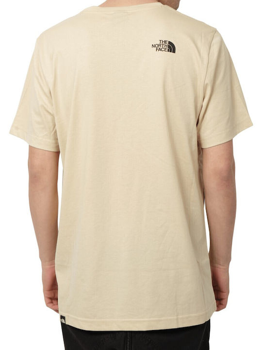 Simple Dome T-shirt Μπεζ