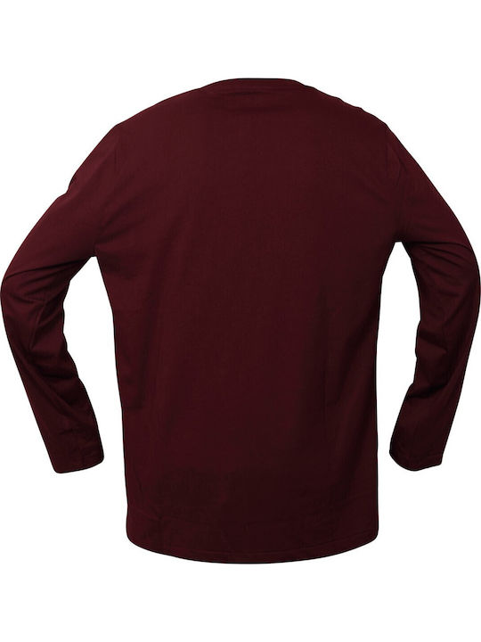 T-shirt Μπορντό