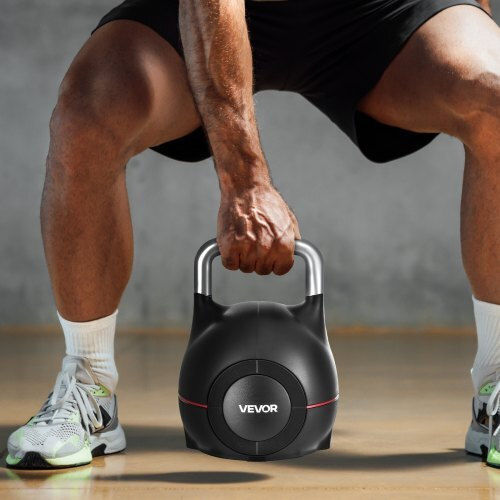 Vevor Adjustable Kettlebell 7 Weight Levels 2-20 Kg Hlkdhs20kg004ge4c002v0