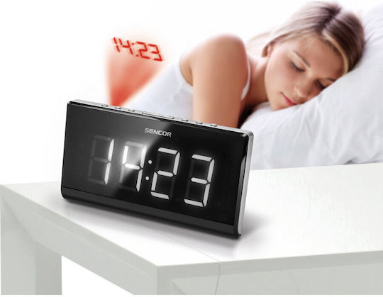Sencor Tisch-Digitaluhr mit Wecker & Radio SRC 340 Sencor Tisch-Digitaluhr mit Wecker & Radio SRC 340