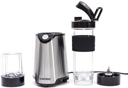 Albatros Blender with Plastic Jug 570 ml 600W Silver