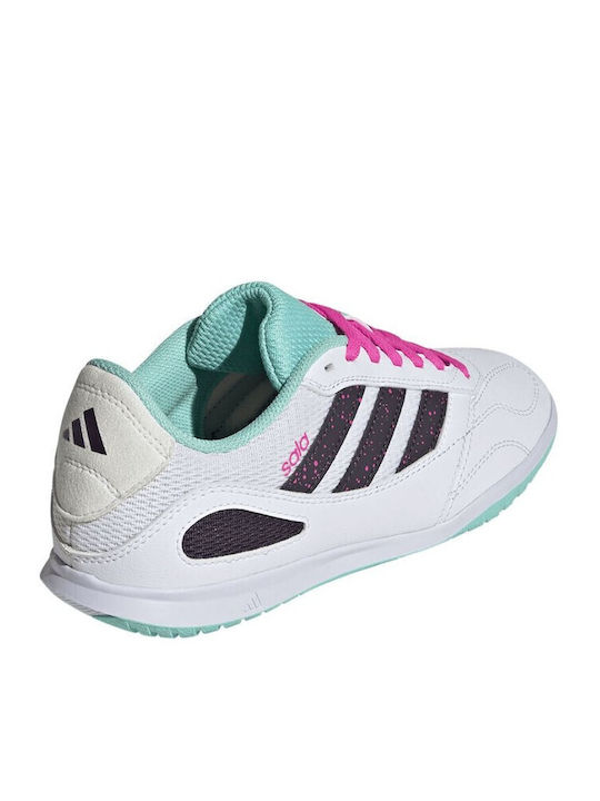 Super Sala Competition 3 Kids Indoor Soccer Shoes White