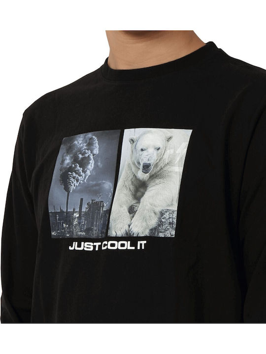 T-shirt Μαύρο