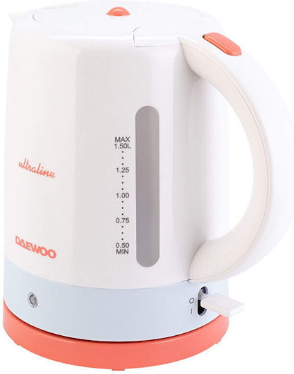 Daewoo Ultraline Fierbător 1.5lt 2200W Alb