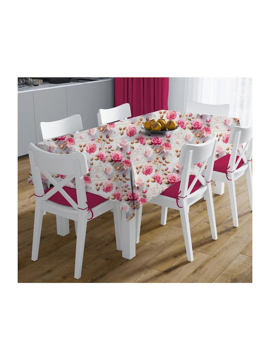 Ράνερ Αλέκιαστο Roses 465 Grey-pink 40x180εκ.
