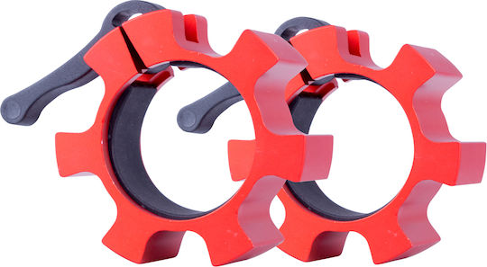 Optimum Lock-Jaw Collar Set for Dumbbells/Barbells Ø50mm 2pcs