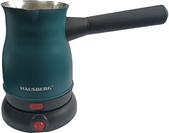 Hausberg Electric Greek Coffee Pot 800W with Capacity 500ml Blue
