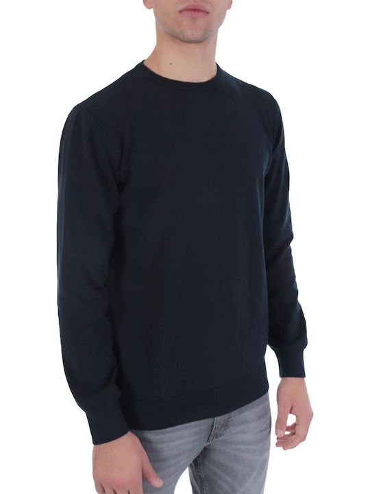 Langarm-Pullover Blau
