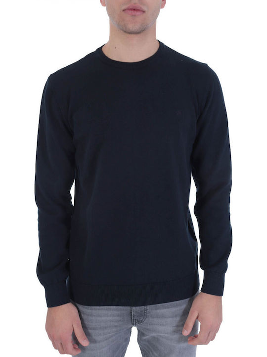 Langarm-Pullover Blau