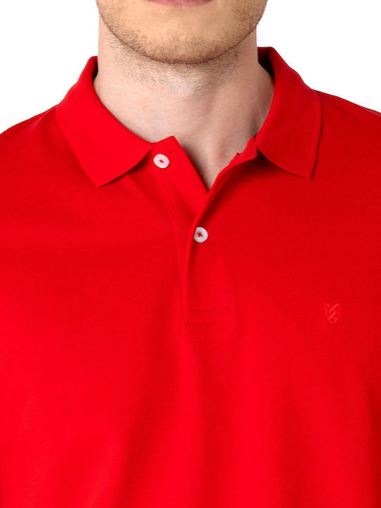 Polo T-shirt Κόκκινη